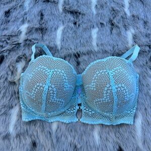 Adored By Adore Me The Morgan Elegant Mint Lace Bra Size 38DD